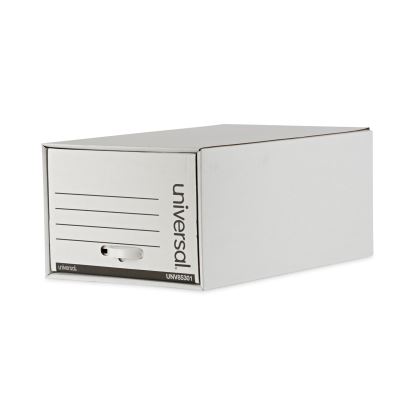 Heavy-Duty Storage Drawers, Legal Files, 17.25" x 25.5" x 11.5", White, 6/Carton1