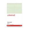 Steno Pads, Gregg Rule, Red Cover, 80 Green-Tint 6 x 9 Sheets2