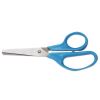 Kids' Scissors, Rounded Tip, 5" Long, 1.75" Cut Length, Assorted Straight Handles, 2/Pack2