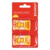 Arrow Page Flags, "Sign Here", Yellow/Red, 2 Dispensers of 50 Flags/Pack2