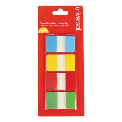 Self Stick Index Tab, 1", Assorted Colors, 100/Pack1