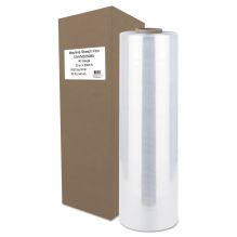 Machine Stretch Film, 20" x 5,000 ft, 20.3 mic, Clear1