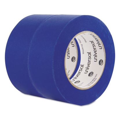 Premium Blue Masking Tape with UV Resistance, 3" Core, 48 mm x 54.8 m, Blue, 2/Pack1