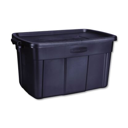 Roughneck Storage Box, 31 gal, 20.4" x 32.3" x 16.7", Dark Indigo Metallic1