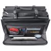 Harrison Briefcase, Fits Devices Up to 15.6", Vinyl, 16.75 x 7.75 x 12, Black2