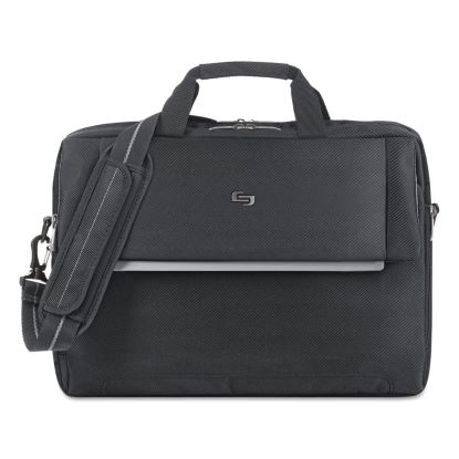 Urban Briefcase, Fits Devices Up to 17.3", Polyester, 16.5 x 3 x 11, Black1