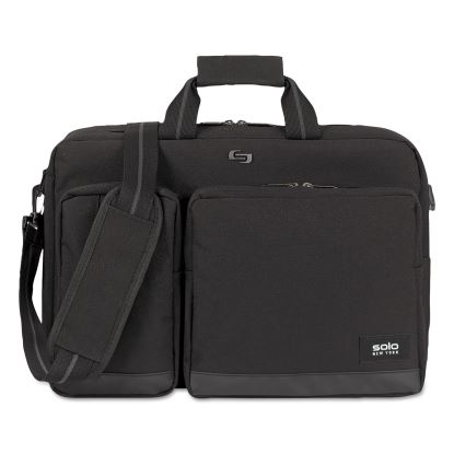 Urban Hybrid Briefcase, Fits Devices Up to 15.6", Polyester, 5 x 17.25 x 17.24, Black1