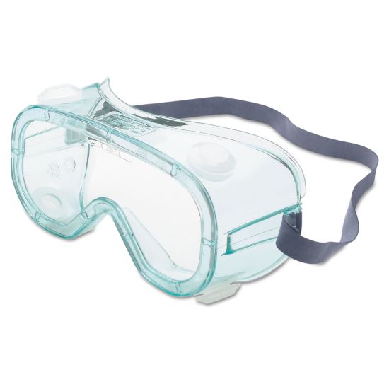A610S Safety Goggles, Indirect Vent, Green-Tint Fog-Ban Lens1