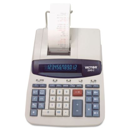 2640-2 Two-Color Printing Calculator, Black/Red Print, 4.6 Lines/Sec1