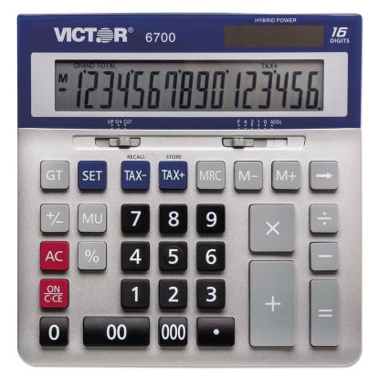 6700 Large Desktop Calculator, 16-Digit LCD1