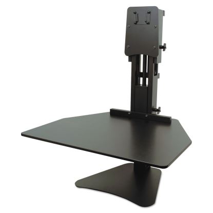 High Rise Standing Desk Workstation, 28" x 23" x 10.5" to 15.5", Black1
