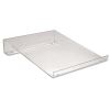 Large Angled Acrylic Calculator Stand, 9 x 11 x 2, Clear2