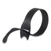 ONE-WRAP Pre-Cut Thin Ties, 0.5" x 8", Black, 50/Pack2