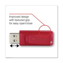 Store 'n' Go USB Flash Drive, 8 GB, Red1