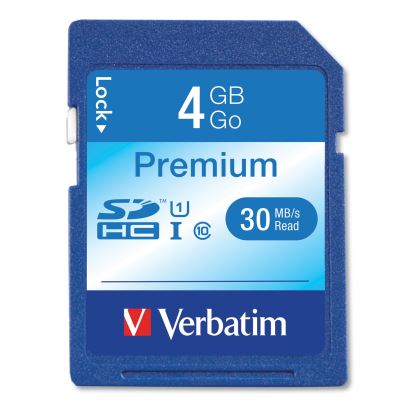 4GB Premium SDHC Memory Card, UHS-I U1 Class 10, Up to 30MB/s Read Speed1