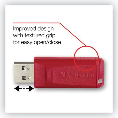 Store 'n' Go USB Flash Drive, 16 GB, Red1