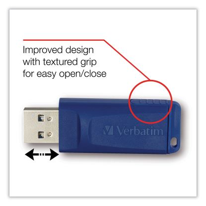 Classic USB 2.0 Flash Drive, 4 GB, Blue1