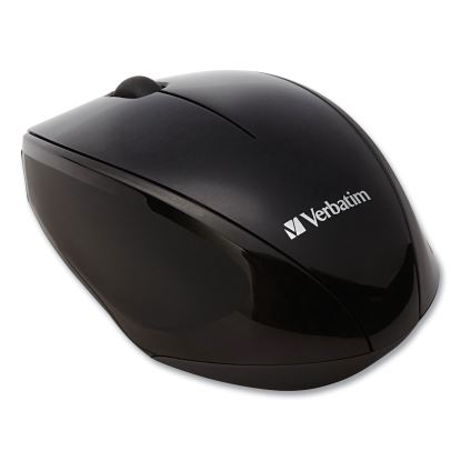 Wireless Notebook Multi-Trac Blue LED Mouse, 2.4 GHz Frequency/32.8 ft Wireless Range, Left/Right Hand Use, Black1