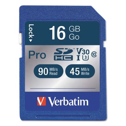 16GB Pro 600X SDHC Memory Card, UHS-I V30 U3 Class 101