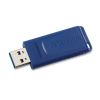 Classic USB 2.0 Flash Drive, 16 GB, Blue, 5/Pack2