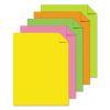 Color Paper - "Neon" Assortment, 24lb, 8.5 x 11, Assorted Neon Colors, 500/Ream2