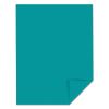 Color Cardstock, 65 lb Cover Weight, 8.5 x 11, Terrestrial Teal, 250/Pack2