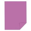Color Cardstock, 65 lb Cover Weight, 8.5 x 11, Outrageous Orchid, 250/Pack2