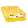 Color Paper, 24 lb Bond Weight, 11 x 17, Solar Yellow, 500/Ream1