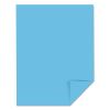 Color Cardstock, 65 lb Cover Weight, 8.5 x 11, Lunar Blue, 250/Pack2
