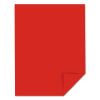 Color Cardstock, 65 lb Cover Weight, 8.5 x 11, Re-Entry Red, 250/Pack2