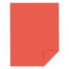 Color Cardstock, 65 lb Cover Weight, 8.5 x 11, Rocket Red, 250/Pack2