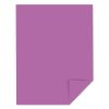 Color Cardstock, 65 lb Cover Weight, 8.5 x 11, Planetary Purple, 250/Pack2