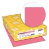 Exact Brights Paper, 20 lb Bond Weight, 8.5 x 11, Bright Pink, 500/Ream2