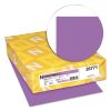 Exact Brights Paper, 20 lb Bond Weight, 8.5 x 11, Bright Purple, 500/Ream2