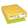 Exact Brights Paper, 20lb, 8.5 x 11, Bright Green, 500/Ream1