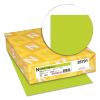 Exact Brights Paper, 20 lb Bond Weight, 8.5 x 11, Bright Green, 500/Ream2