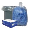 Linear Low-Density Can Liners, 60 gal, 0.9 mil, 38" x 58", Clear, 100/Carton2