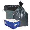 Can Liners, 45 gal, 1.55 mil, 39" x 46", Gray, 50/Carton1