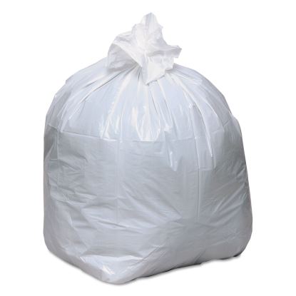 Linear-Low-Density Recycled Tall Kitchen Bags, 13 gal, 0.85 mil, 24" x 33", White, 150/Box1