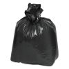 Linear Low Density Recycled Can Liners, 16 gal, 0.85 mil, 24" x 33", Black, 500/Carton2