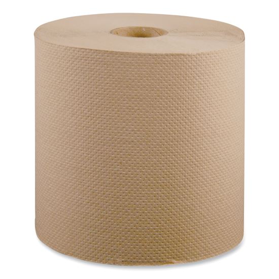 Hardwound Roll Towels, 8" x 800 ft, Natural, 6 Rolls/Carton1