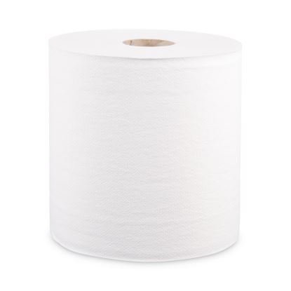 Hardwound Roll Towels, 8" x 800 ft, White, 6 Rolls/Carton1