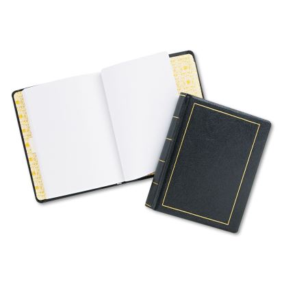 Looseleaf Corporation Minute Book, 1 Subject, Unruled, Black/Gold Cover, 11 x 8.5, 250 Sheets1