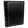 Looseleaf Corporation Minute Book, 1 Subject, Unruled, Black/Gold Cover, 11 x 8.5, 250 Sheets2