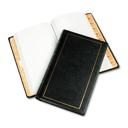 Looseleaf Corporation Minute Book, 1 Subject, Unruled, Black/Gold Cover, 14 x 8.5, 250 Sheets1