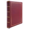 Looseleaf Corporation Minute Book, 1 Subject, Unruled, Red/Gold Cover, 11 x 8.5, 250 Sheets2