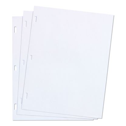 Ledger Sheets for Corporation and Minute Book, 11 x 8.5, White, Loose Sheet, 100/Box1