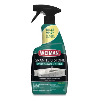 Granite Cleaner and Polish, Citrus Scent, 24 oz Spray Bottle1