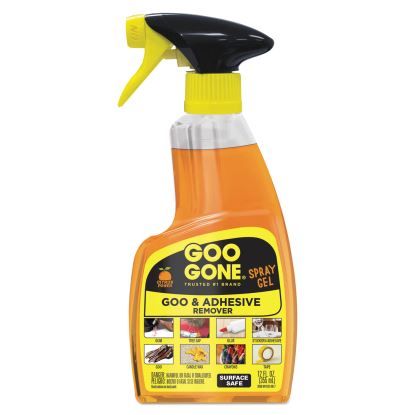 Spray Gel Cleaner, Citrus Scent, 12 oz Spray Bottle, 6/Carton1