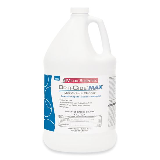 Disinfectant Cleaner, 1 gal Bottle, 4/Carton1